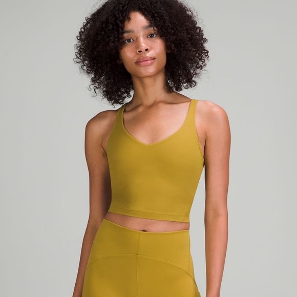 🔥 Lululemon Align Tank Auric Gold Yellow 6 - Picture 2 of 8